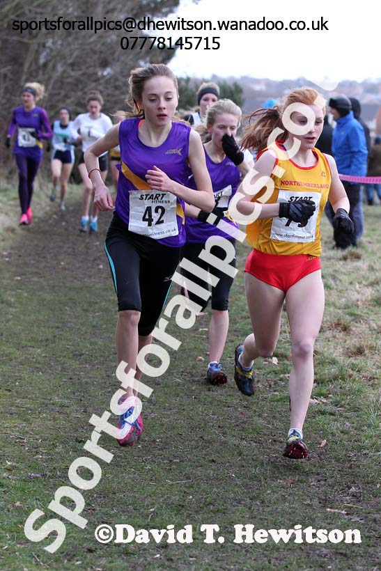 Intermediate girls 4. Photo: David T. Hewitson/Sports for All Pics